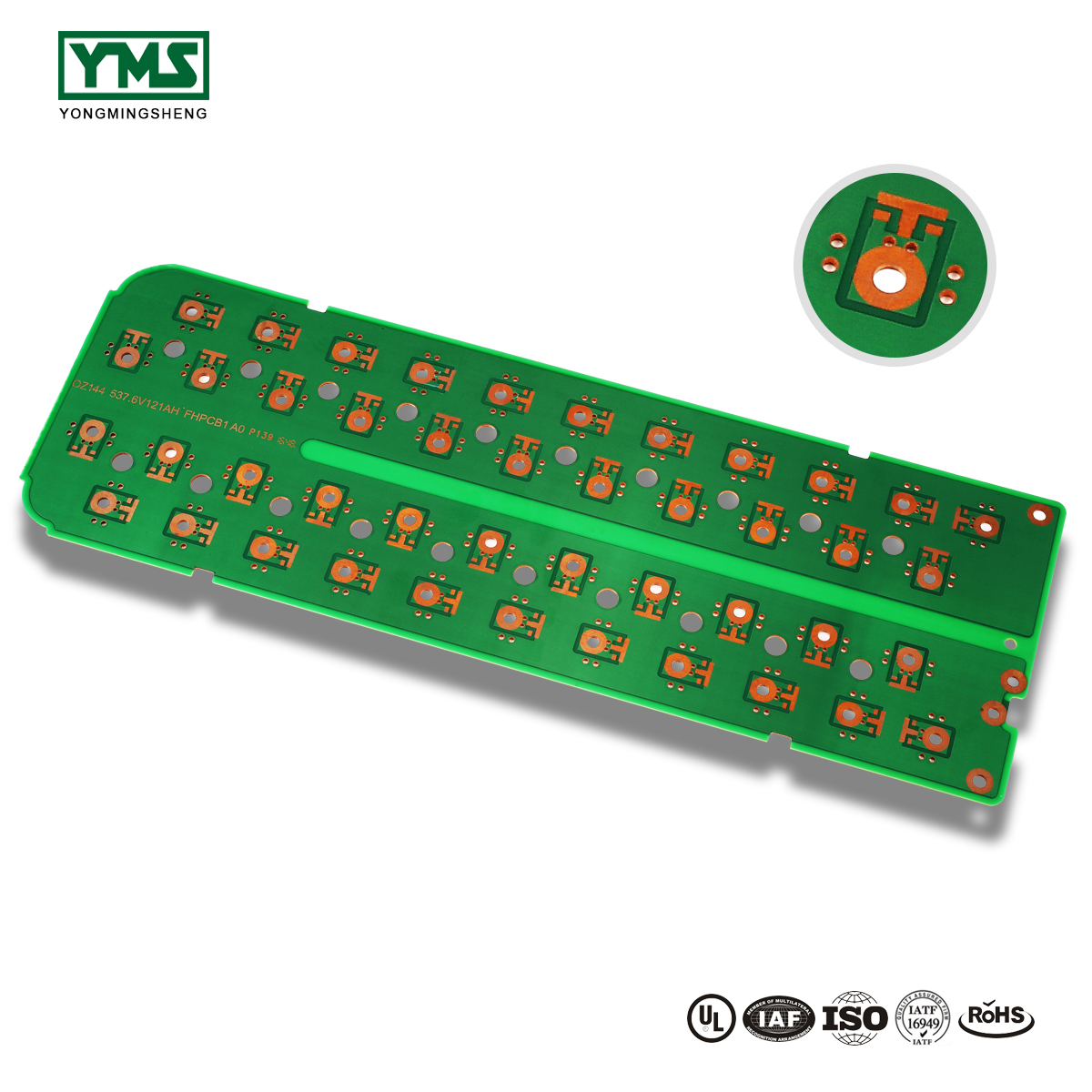 Big discounting 2 Layer Bare Board - 4Layer Copper base Board | YMS PCB – Yongmingsheng