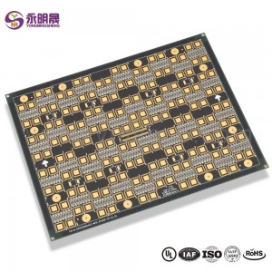 LED display screen pcb HDI laser via in PAD copper plated shut| YMSPCB