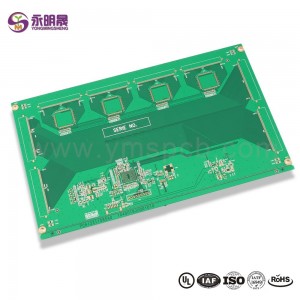 High Frequency PCBs manufacturing PTFE and FR4 Hybrid blind via| YMSPCB