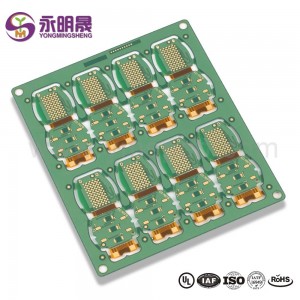 Rigid flex pcb multilayer FPC blind and buried via Qr code| YMSPCB