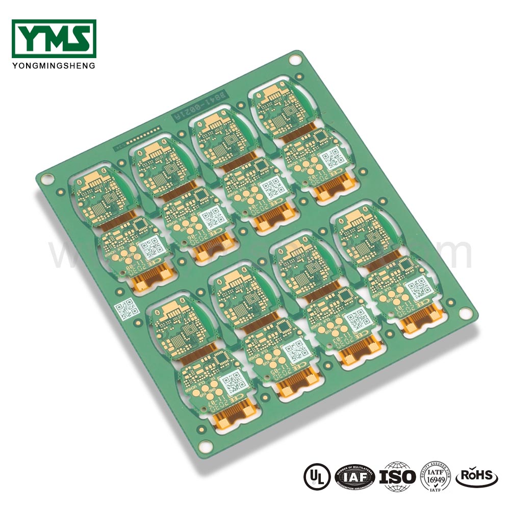 China New ProductClean Vacuum Printed Circuit Board - Rigid flex pcb multilayer FPC blind and buried via Qr code| YMSPCB – Yongmingsheng