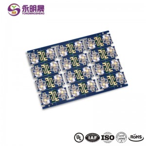 Mutilayer PCB Selective Hard Gold Plating Sideplating Castellated Holes| YMSPCB
