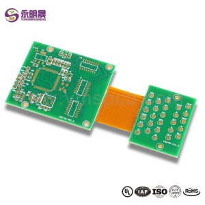 Grutte koarting Sina 10 laach stive-Flex PCB mei 4 laach Flex Circuit Boards