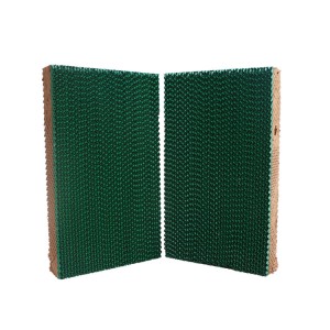 Single side black/green cooling pad