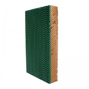 Bir tomonli qora/yashil sovutish paneli