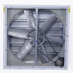 Индустриски издувен вентилатор од 40 инчи од не'рѓосувачки челик и вентилатор за живина