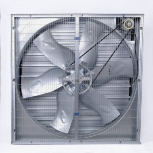 50-palcové push-pull ventilačné a odsávacie ventilátory pre brojlerové farmy