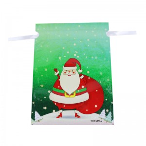 Customized Christmas Gift Packaging Bags Drawstring Bags