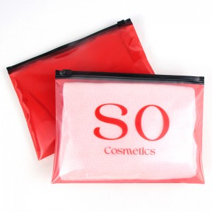 High Quality Waterproof Clear Transparent PE Slider Zipper Bag