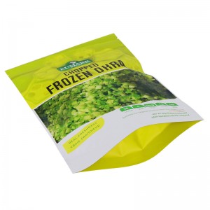OEM custom plastic foil resealable flower tea leaf packaging bags with zipper