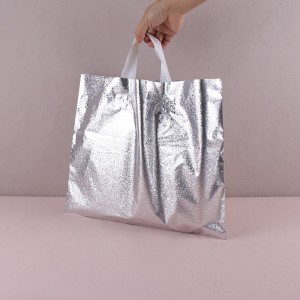 Висококачествена модна пазарска чанта с метално усещане