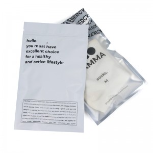 Transparante Clear Sock Packaging Ziplock Bags
