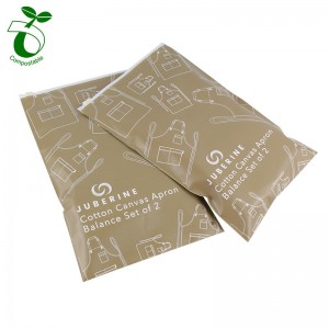 Cornstrach Compostable matte zipper bag packaging