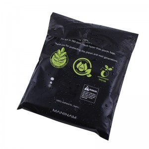 Vlastné logo Kompostovateľné poštovné plastové obálky Zásielka Kuriér Biologicky odbúrateľné Polymailové poštové tašky