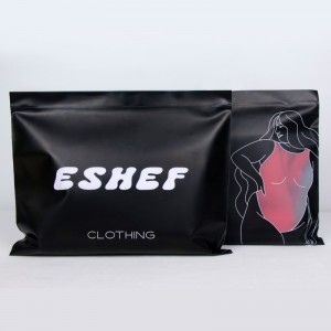 Custom Logo Resealable Clothing Ziplock Bags