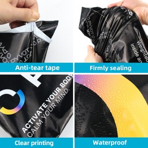 Custom Printed Design Self-Sealing Poly Mailer Shipping Bag