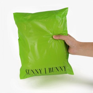 100% перерабатываемая транспортировочная сумка из полиэтилена с индивидуальной печатью