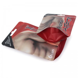 Matte Protein Powder Whey Stand Up Pouch Bag