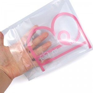 One Side Transparent Clear Ziplock Bags