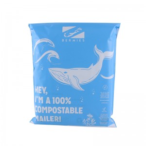 Poly Mailer Compostable Biodegradable Eco Friendly Customized Express Service Packaging jakunkuna