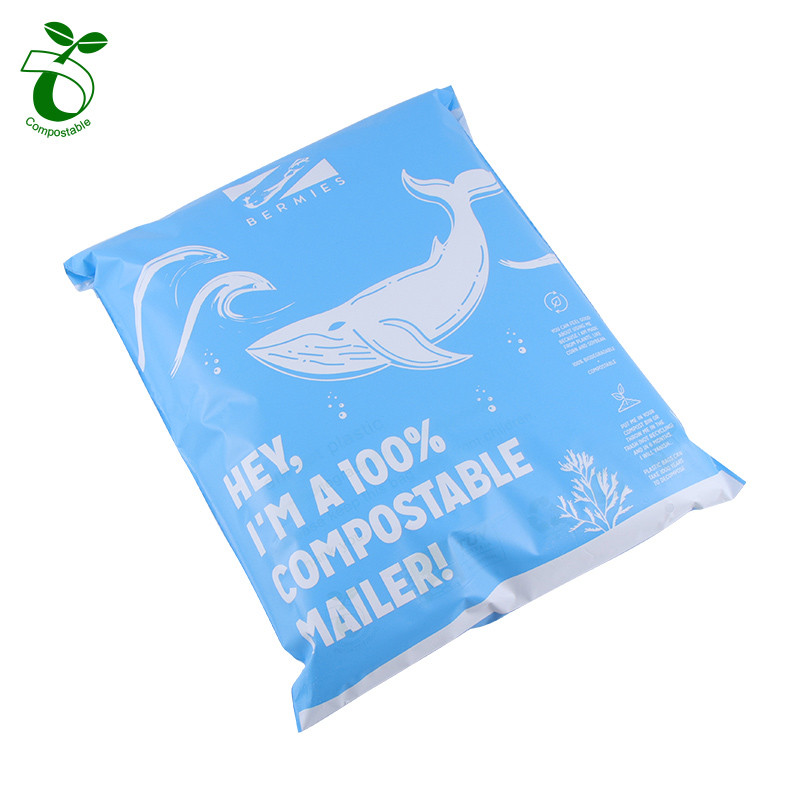 Poly Mailer Compostable Biodegradable Eco Friendly Customized Express Service Pack ( (3)