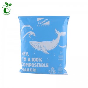 Poly Mailer Compostable Biodegradable Eco Friendly Customized Express Service Packaging bag
