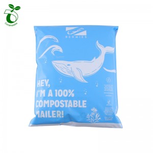 Poly Mailer Compostable Biodegradable Eco Friendly Customized Express Service Packaging пакеттери