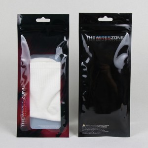 Resealable Electronic Accessories Ziplock Pouch Bag