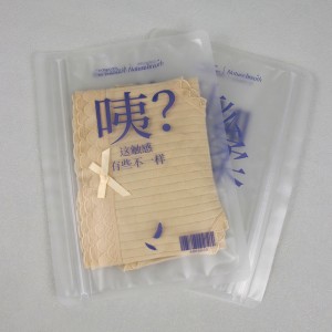 Transparent Resealable Clothing Ziplock Bags