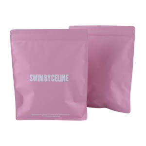 baju pink pakean custom packing kantong baju jero kalawan seleting