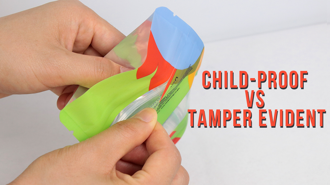 Child-Proof vs Tamper Evident