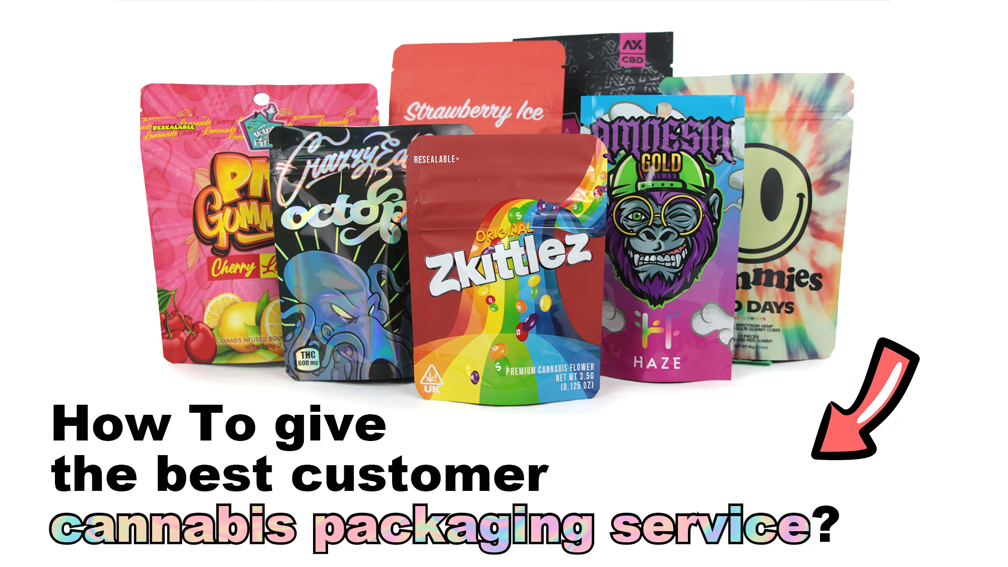 How To give the best customer cannabis packaging service?
