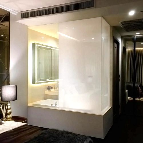 Free sample for Shower Glass Doors Victoria - Smart glass(Light control glass) – Yongyu