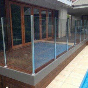 Balustrade din sticlă de siguranță/Garduri din sticlă pentru piscină