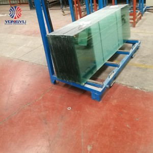 OEM производител Китай Прозрачно плаващо / ултра прозрачно ламинирано / закалено стъкло за баня