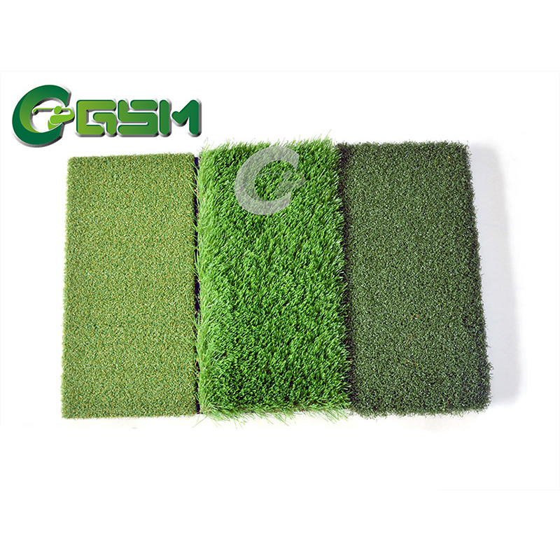 Golf Practice Mat with Rough Turf Fairway Turf and Tee Turf