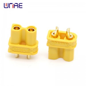 Gold Plating XT30U-F Connector Plug For RC