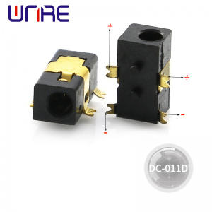 Dc-011d SMD The DC power jack for the SMT series is 5.5×2.1 5.5x 2.5mm