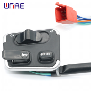 Electric Bicycle Accessories Combination Switch Turn Signal, Near and Far Light, Horn Switch