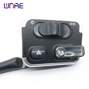 Electric Bicycle Switch Combined Headlamp Double Flashing Light Repair Integrated Assembly