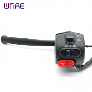 Electric Bicycle Light Switch Handle Multi-Functional Turning Handle Assembly Scooter Parts