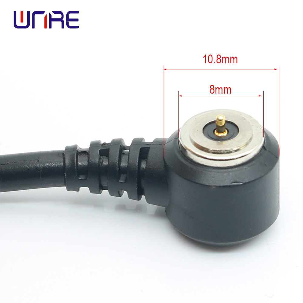 3 In 1 Connector Magnetic Cable Wire 1.4m Male 8mm Magnetic USB Cable