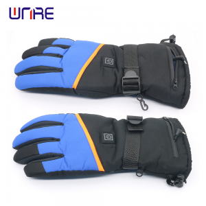 Electric heating gloves Magnetic heating ＆ 3.7V battery rechargeable gloves for winter cycling