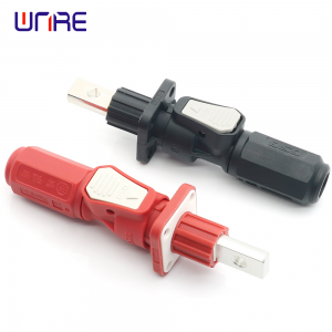 High Voltage Battery Energy Storage Connector Straight Plug Terminal 80/100A