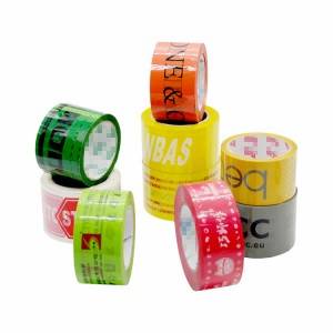 Bopp Printed Tape Adhesive Packing Tape With Logo