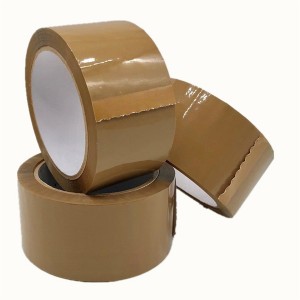 BOPP brown packing tapes for carton sealing