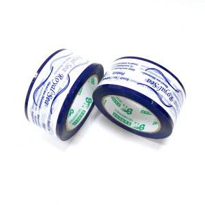 Custom logo printed bopp packing tape for carton sealing