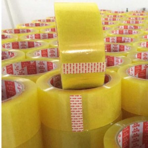 Yellowish opp packaging tapes Clear Carton Sealing Tape