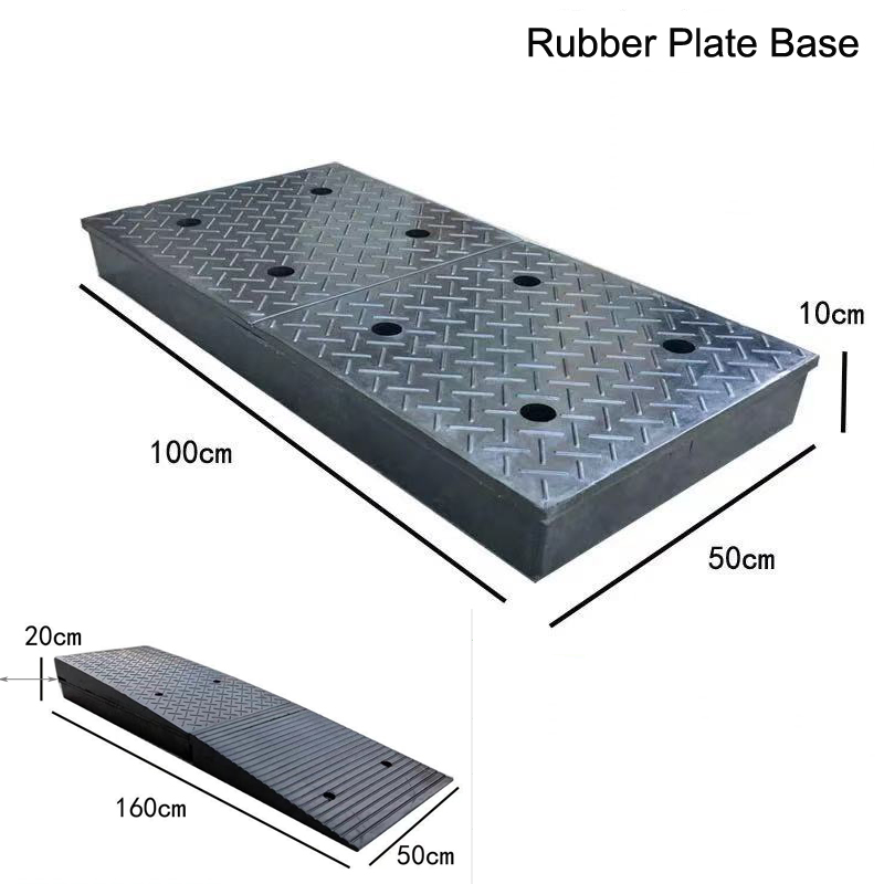 Modular Rubber Curb Ramp
