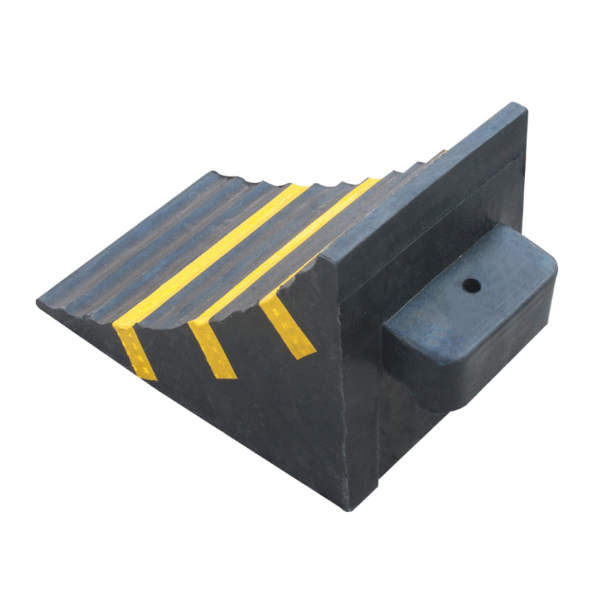 Big Yellow Rubber Wheel Chock For Truck